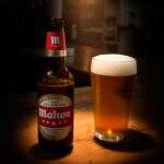 Mahou 5 Estrellas en nuestra Carta de cervezas en Librería Bar Toma 3, el Centro, Gijón - Asturias - España