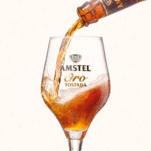 Cerveza Amstel Oro Tostada
