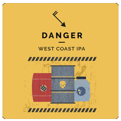 Cierzo Danger West Coast IPA en Gijón / Xixón