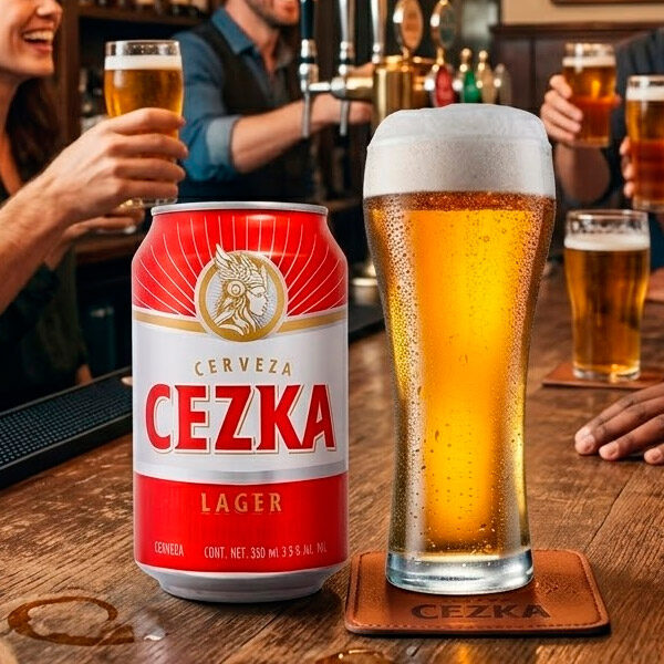 Cerveza Cezka Dorada