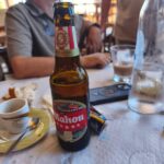 Opinión de Maria Tascon sobre Mahou 5 Estrellas en Restaurante El Galeón/ La Arena, Gijón - Asturias - España