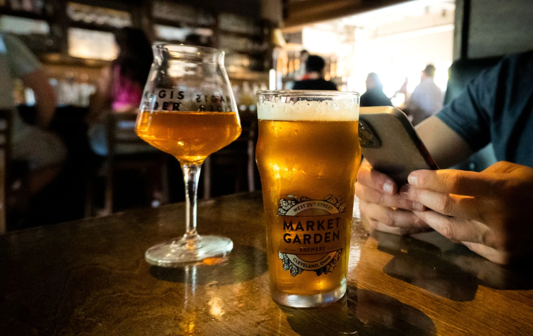 Copa de cerveza tipo Teku