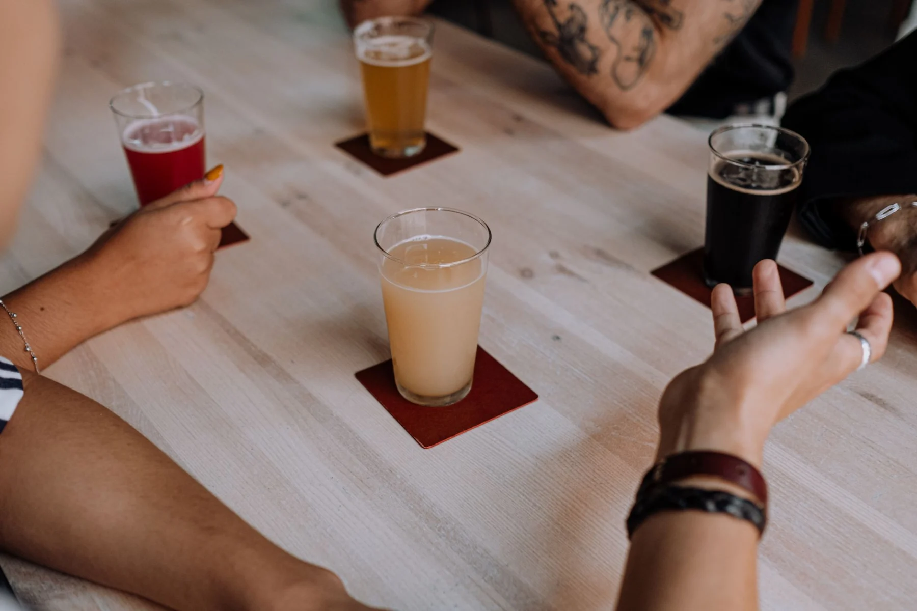 Vasos pequeños para cata de cerveza