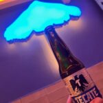 cenit_alejandra está tomando Tecate Light en La Palapita/ 22, Cancún - Quintana Roo - México